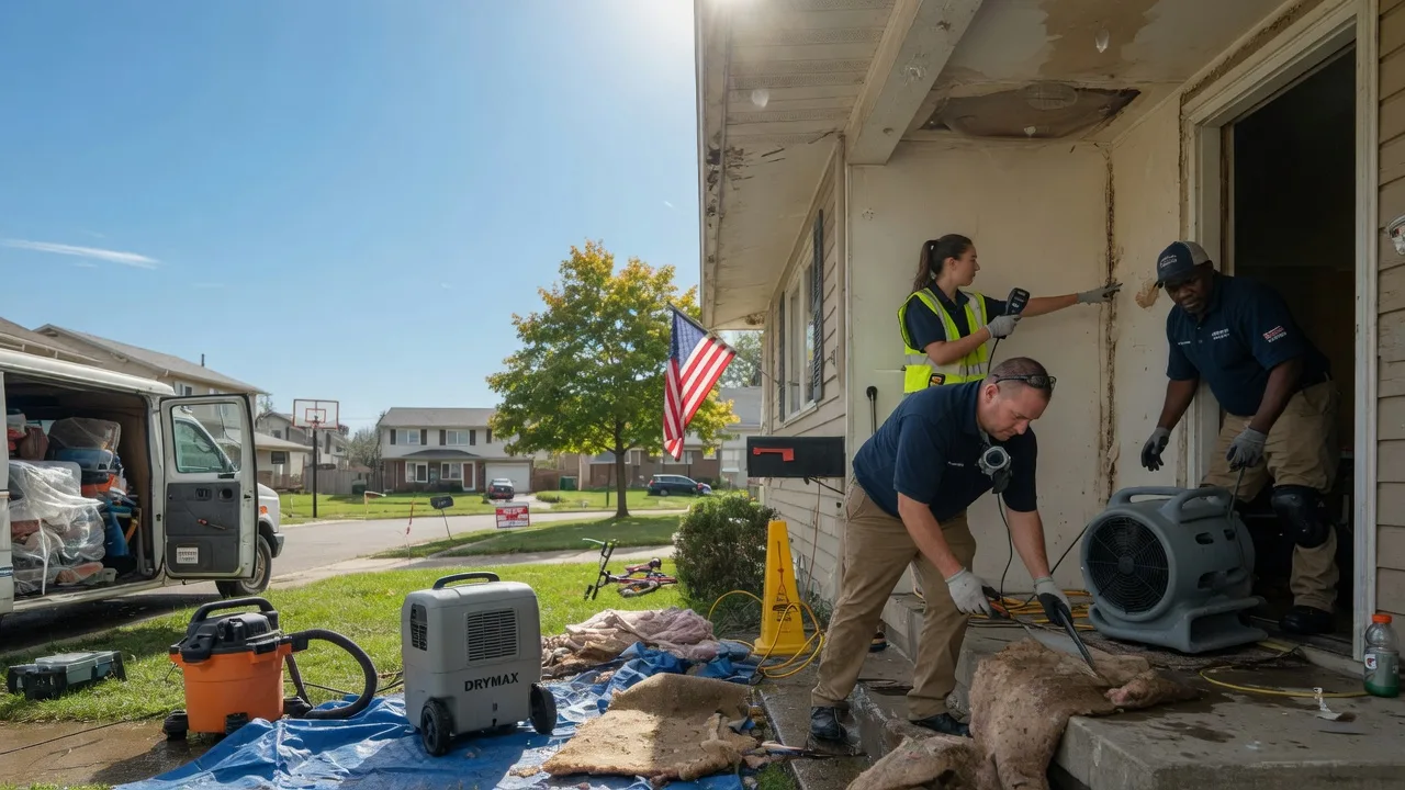 Water Damage Restoration in Butte Des Morts, WI near me